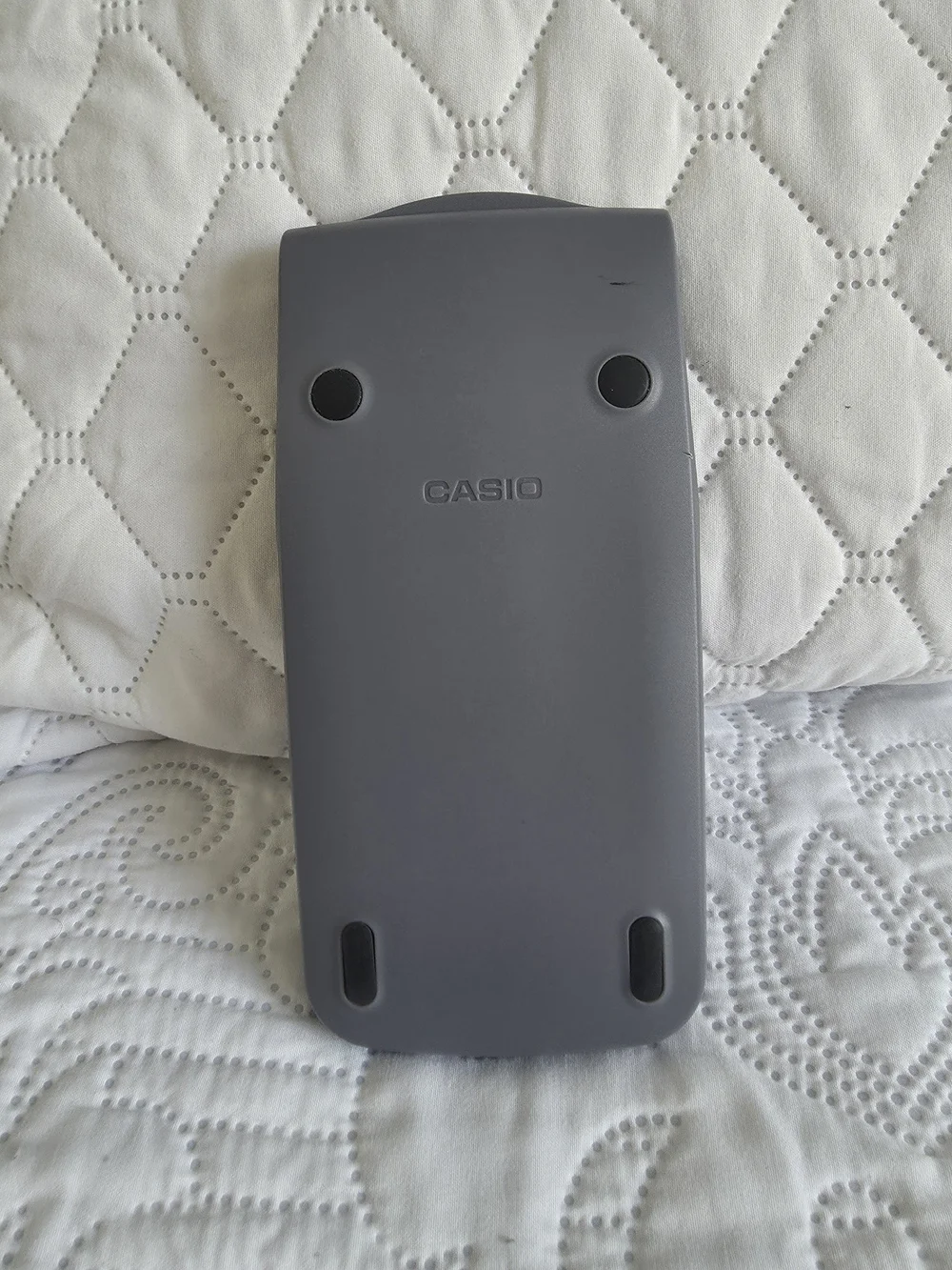 Casio Gray Graphing Calculator with Removable Cover